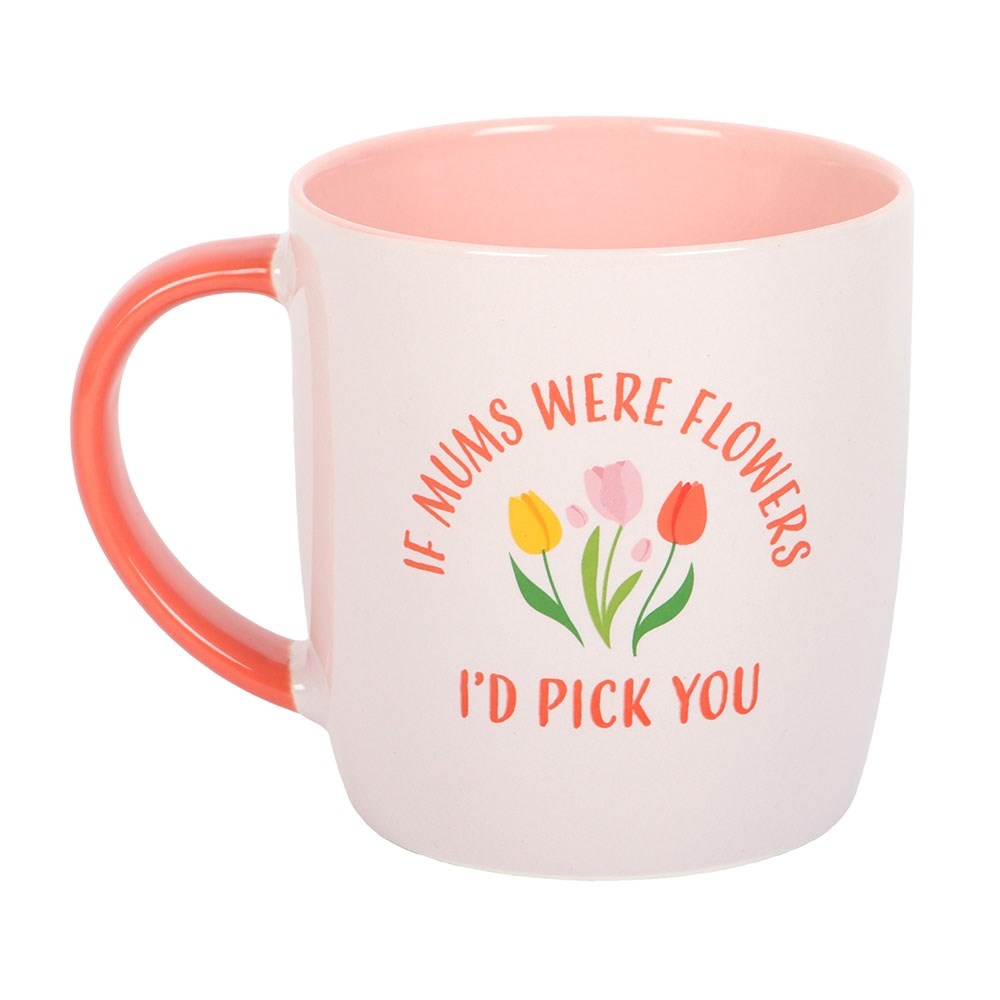 Something Different - If Mums Were Flowers Tulip Mug - Multicolours